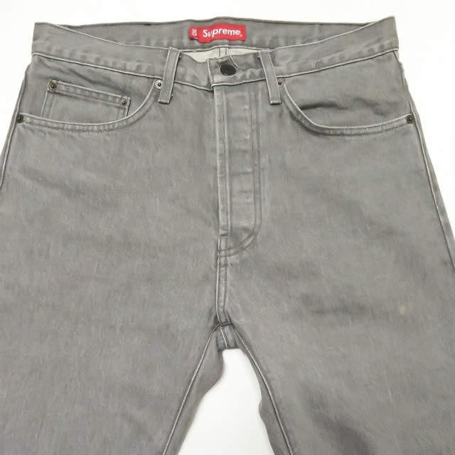 Supreme シュプリーム アメリカ製 Washed Grey Slim Jean Supreme シュプリーム アメリカ製 Washed Grey Slim Jean