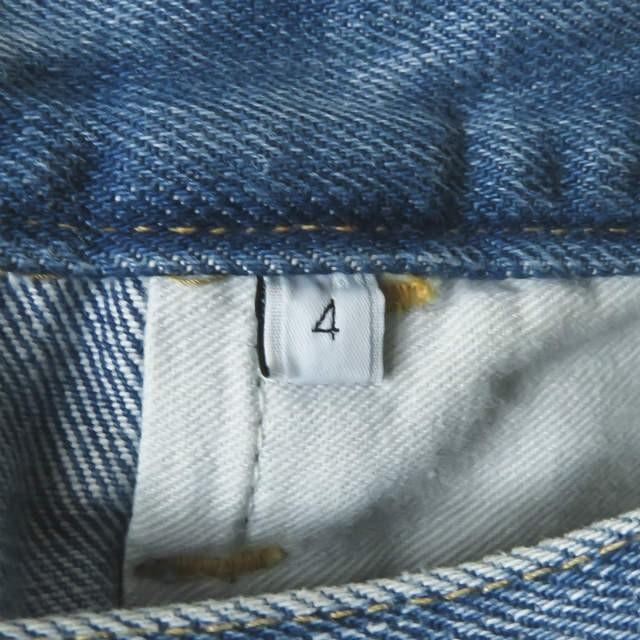 アンユーズド UNUSED 17SS 日本製 Bleached Baggy Denim Pants アンユーズド UNUSED 17SS 日本製 Bleached Baggy Denim Pants