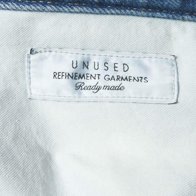 パンツ UNUSED BIO WASH BLEACH DENIM UNUSED BIO WASH BLEACH DENIM