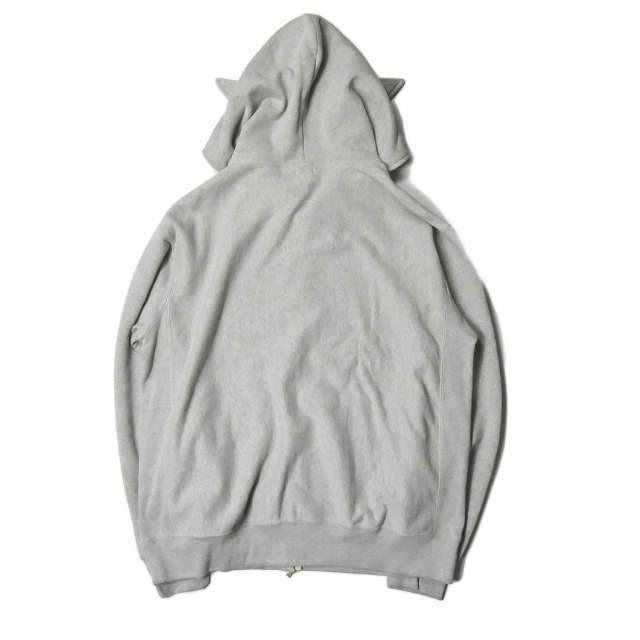 アベイシングエイプ ディーシーコミックス A BATHING APE x DC Comics 日本製 バットマン ZIP UP PARKA XL グレー 長袖 スウェット ジップアップパーカー |  | 01