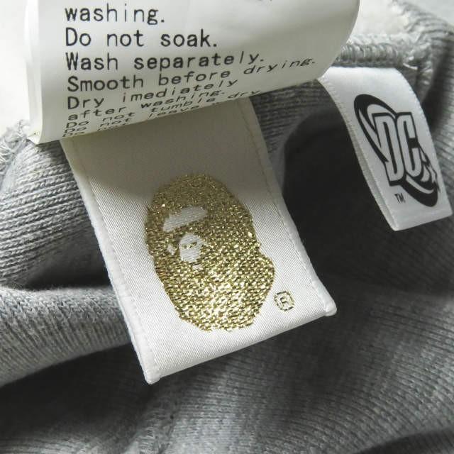 アベイシングエイプ ディーシーコミックス A BATHING APE x DC Comics 日本製 バットマン ZIP UP PARKA XL グレー 長袖 スウェット ジップアップパーカー |  | 10