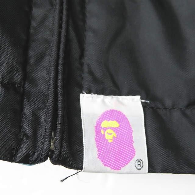 アベイシングエイプ A BATHING APE 日本製 マルチカモ リバーシブルナイロンスウィングトップ TALL ピンク/ブラック ジップブルゾン サルカモ |  | 04