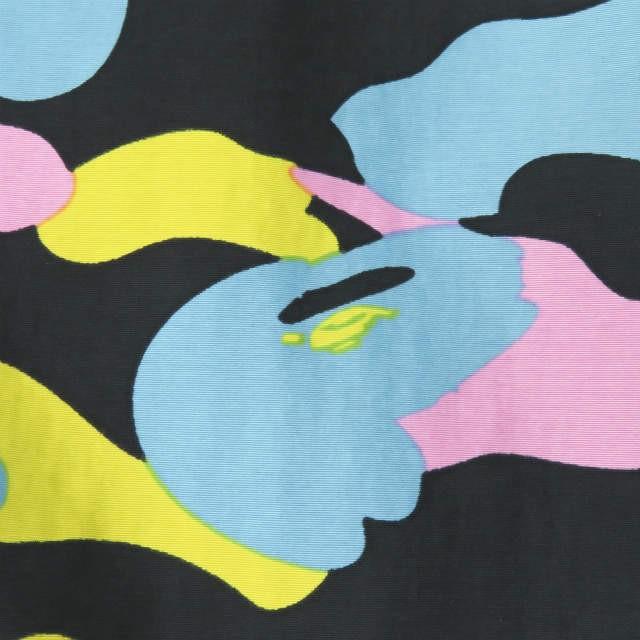 アベイシングエイプ A BATHING APE 日本製 マルチカモ リバーシブルナイロンスウィングトップ TALL ピンク/ブラック ジップブルゾン サルカモ |  | 06