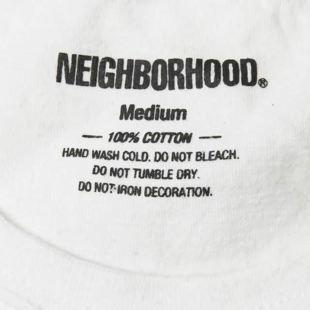 NEIGHBORHOOD. ホワイト Tシャツ M NEIGHBORHOOD ホワイト Tシャツ コットンLサイズ - メルカリ