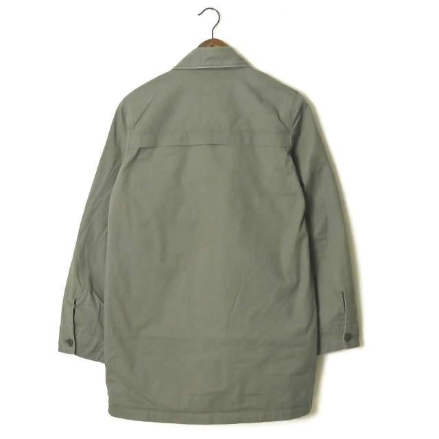 エスダブル S/DOUBLE 中綿コットンツイルステンカラーコート 3130603 US/S JP/M グレー キルティング アウター |  | 01