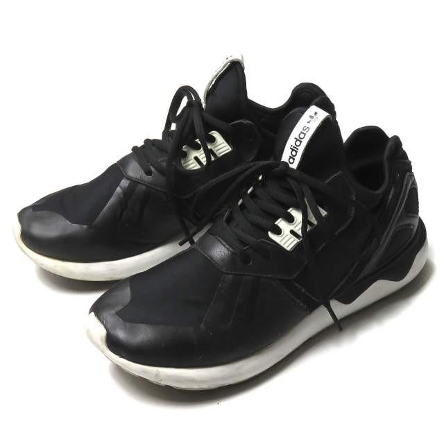 アディダス adidas TUBULAR RUNNER チューブラーランナー B41272 US8.5(26.5cm) BLACK/WHITE スニーカー シューズ｜looponline