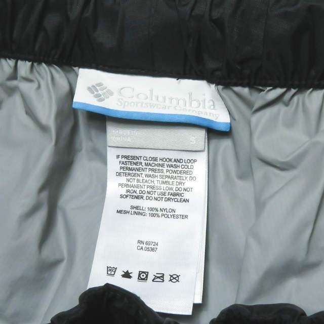 コロンビア Columbia グラスバレーレインパンツ PM0086 S ブラック 2レイヤー ナイロン イージー ボトムス |  | 02