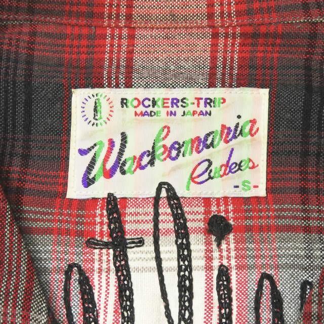ワコマリア WACKO MARIA 日本製 オンブレチェックレーヨン ワコマリア WACKO MARIA 日本製 オンブレチェックレーヨン
