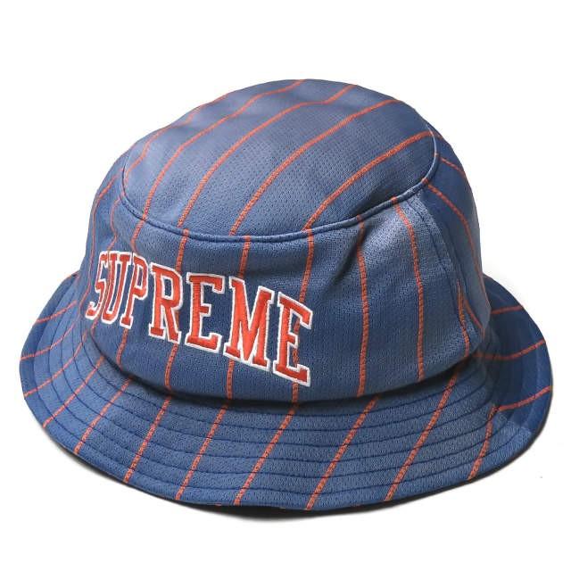 Supreme ストライプ バケットハット Supreme ストライプ バケットハット - メルカリ