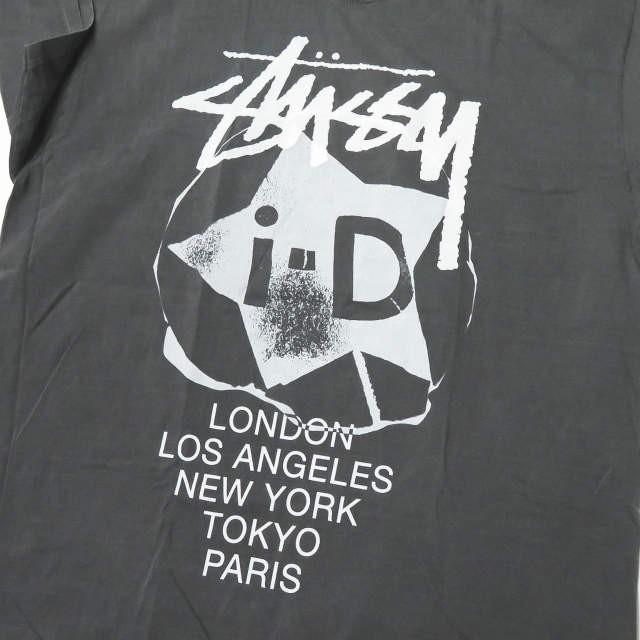 ステューシー アイディー STUSSY x i-D 別注 INTL Pigment Dyed Tee
