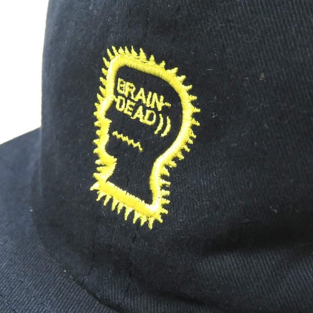 ブレインデッド BRAIN DEAD アメリカ製 BB CAP ロゴ刺繍 ブレインデッド BRAIN DEAD アメリカ製 BB CAP ロゴ刺繍