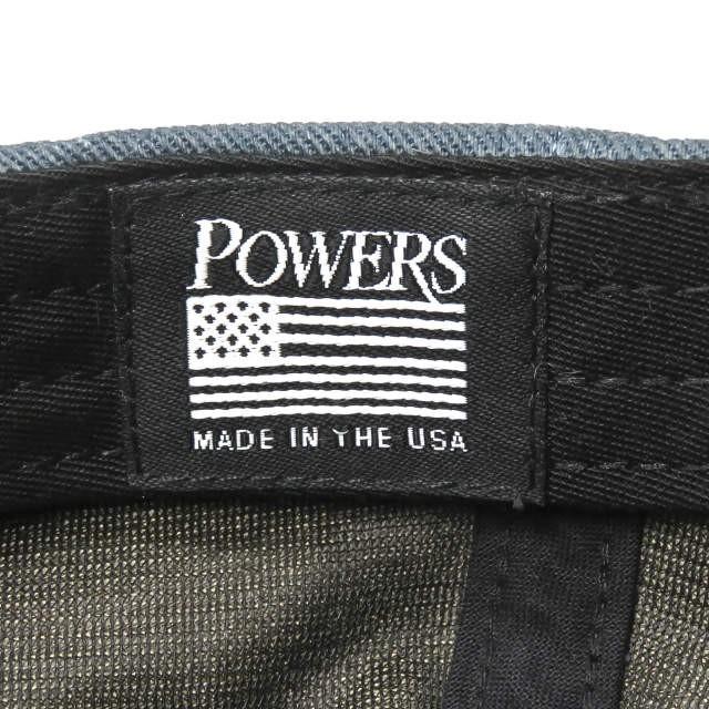 パワーズ POWERS 18AW アメリカ製 HOPPY CAP ホッピーキャップ フリー ネイビー ロゴ刺繍  帽子 |  | 02