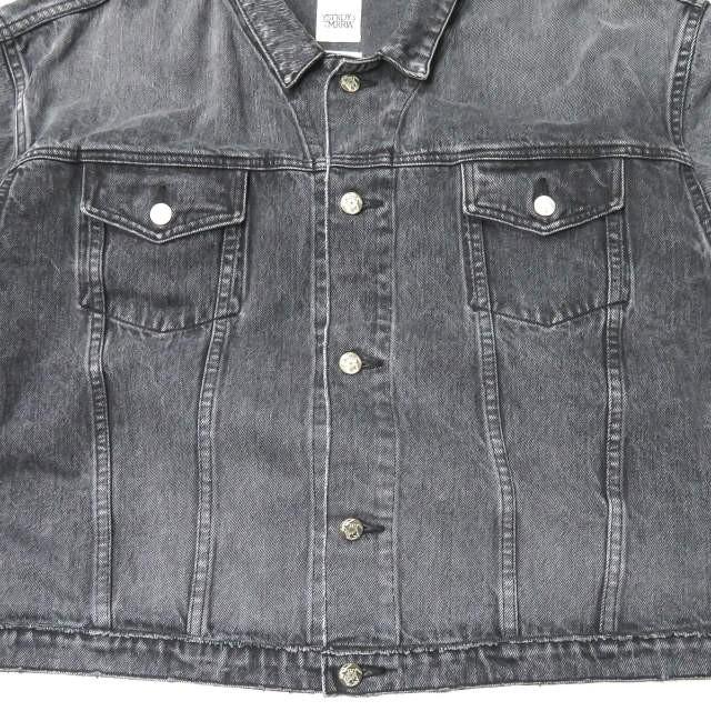 イエスタデイズトゥモロー YSTRDY'S TMRRW 19SS 日本製 JEANS RODEO JACKET オーバーサイズデニムジャケット  YT-J0411 L グレー Gジャン 3rd アウター