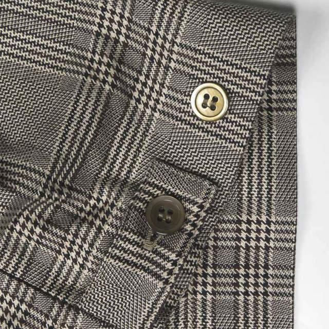 ヴァイナルアーカイブ ハーフジップ チェック プルオーバーシャツ ヴァイナルアーカイブ ハーフジップ チェック プルオーバーシャツ