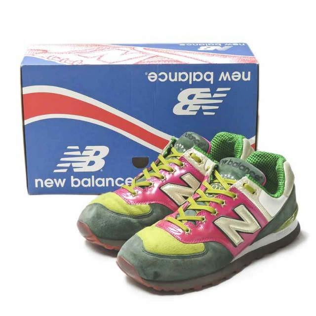 ニューバランス アーモンド NEW BALANCE x ALMOND 別注 M574A GPL US9D