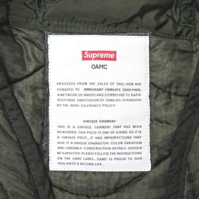 シュプリーム オーエーエムシー Supreme x OAMC 19AW 別注 Overdyed 