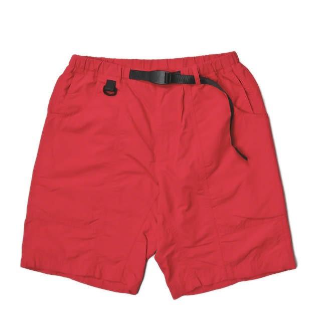 グラミチ GRAMICCI GEAR SHORTS ギアショーツ GMP18S036 S レッド クライミング ショートパンツ ボトムス