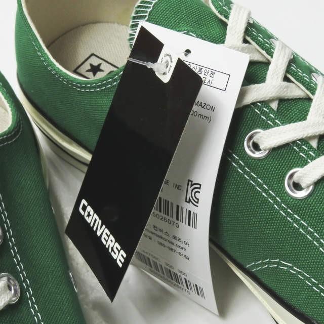 コンバース CT70 green CT70 GREEN ENVY（NEW GREEN）LOW CUT A09470C – raretem.shop