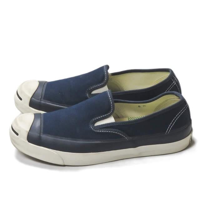 コンバースアディクト CONVERSE ADDICT JACK PURCELL CANVAS SLIP-ON