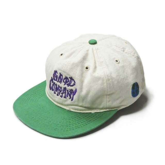 ザグッドカンパニー THE GOOD COMPANY ロゴ刺繍 コットンツイルキャップ フリー ホワイト/グリーン 帽子 : s15394 :  LOOPヤフーショッピング店 - 通販 - Yahoo!ショッピング