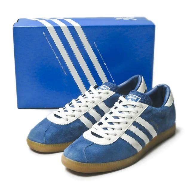 アディダス adidas ATHEN アテネ 547439 US10(28cm) ブルー スエード