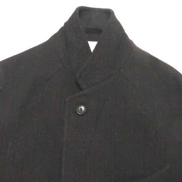 ウル URU 18AW 日本製 BELTED JACKET ウールベルテッド ウル URU 18AW 日本製 BELTED JACKET ウールベルテッド