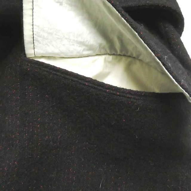 ウル URU 18AW 日本製 BELTED JACKET ウールベルテッドジャケット 18FUJ09 2 ダークパープル ハーフコート アウター |  | 09