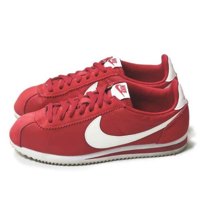 ナイキ NIKE CLASSIC CORTEZ NYLON クラシック コルテッツ ナイロン 807472-611 US7(25cm) GYM RED/WHITE スニーカー シューズ｜looponline｜02