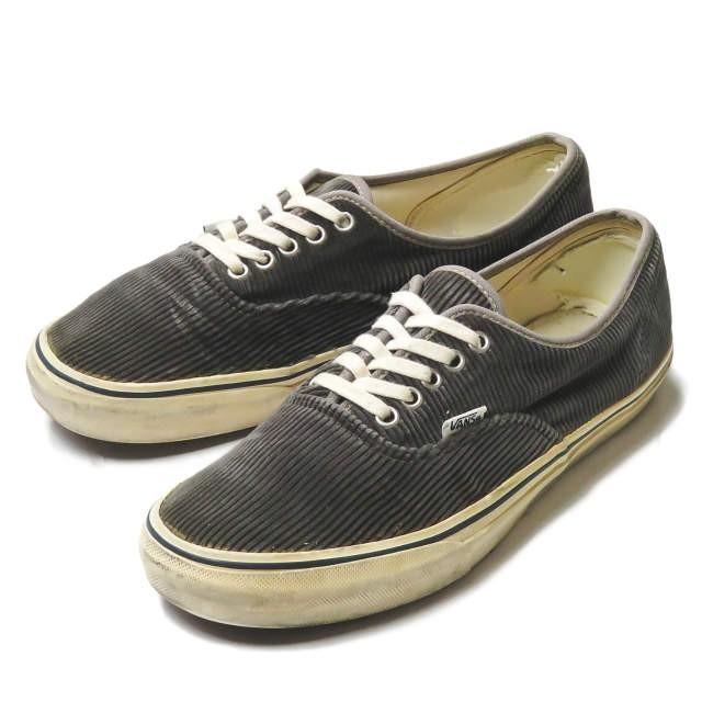 バンズ アダムエロペ Vans X Adam Et Rope 別注 Authentic Corduroy オーセンティック コーデュロイ Us10 28cm グレー スニーカー シューズ S Loopヤフーショッピング店 通販 Yahoo ショッピング