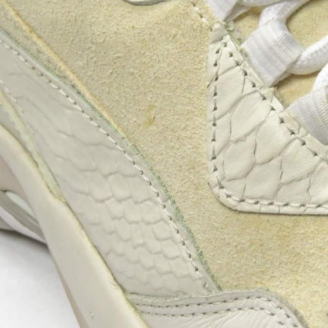 PUMA★THUNDER L★レザー★兼用★WHISPER WHITE/BIRCH プーマ PUMA THUNDER DESERT サンダーデザート 367997-03 US8