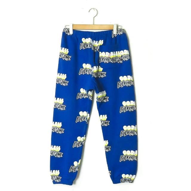 ファッキンオーサム FUCKING AWESOME 18AW GOD BLESS FA SWEAT PANT 総 