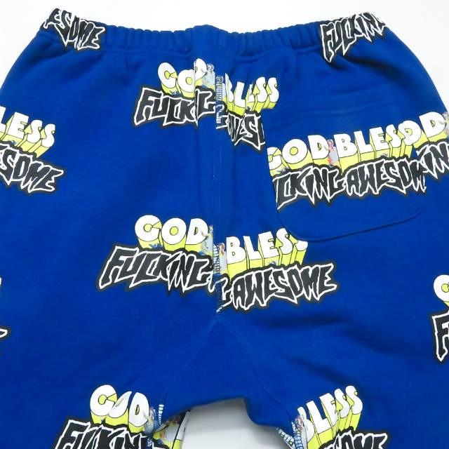 ファッキンオーサム FUCKING AWESOME 18AW GOD BLESS FA SWEAT PANT 総 