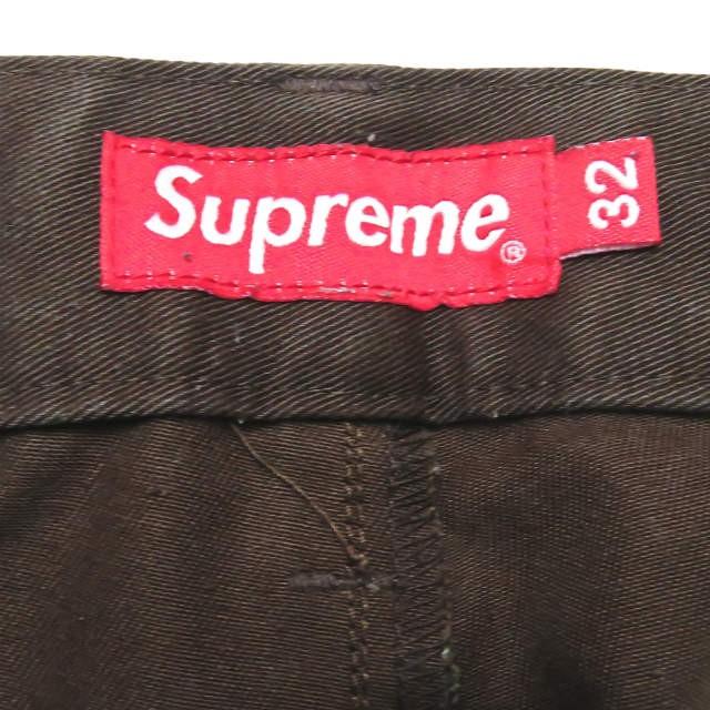 シュプリーム Supreme Work Pant ポリエステル/コットンツイル
