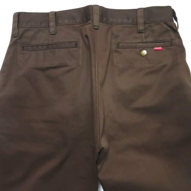 シュプリーム Supreme Work Pant ポリエステル/コットンツイル