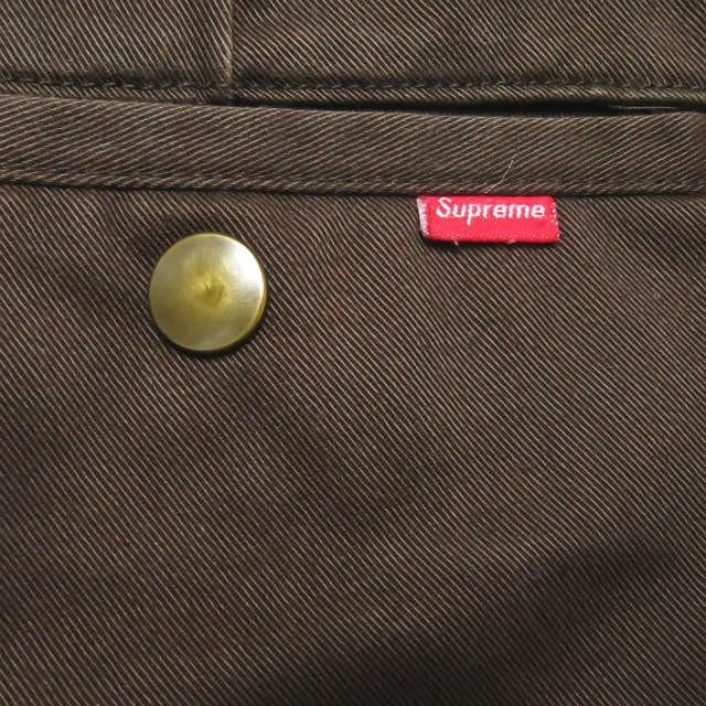 シュプリーム Supreme Work Pant ポリエステル/コットンツイル