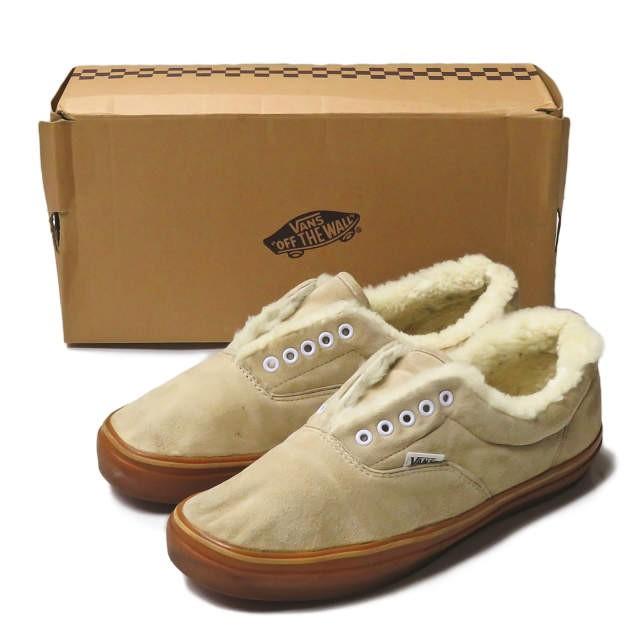 バンズ シェル Vans X Cher 別注 Era エラ ボアライナースリッポン V95cher Us9 27cm ベージュ スニーカー シューズ S Loopヤフーショッピング店 通販 Yahoo ショッピング