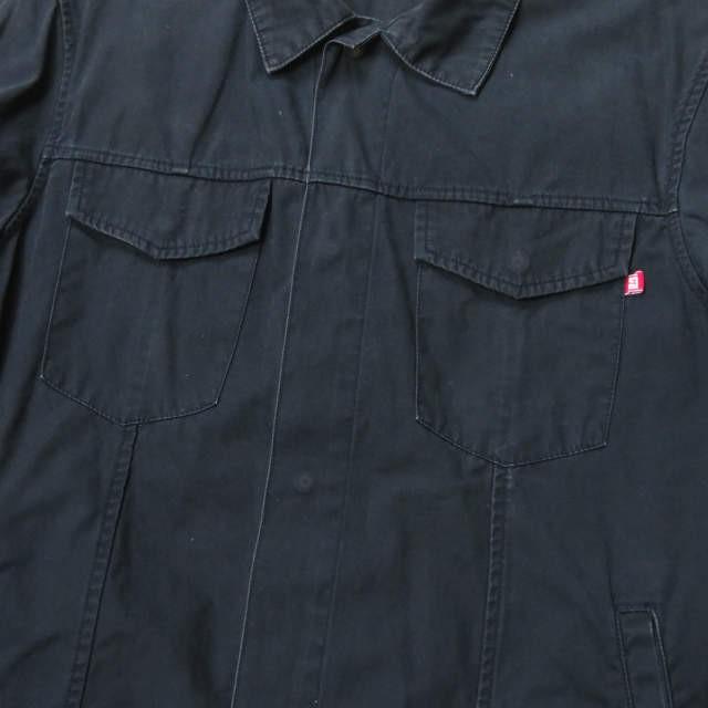 エスダブル S/DOUBLE 日本製 コットンワークジャケット 1140603 US/S JP/M ネイビー ダブルポケット ブルゾン ミリタリー アウター |  | 04