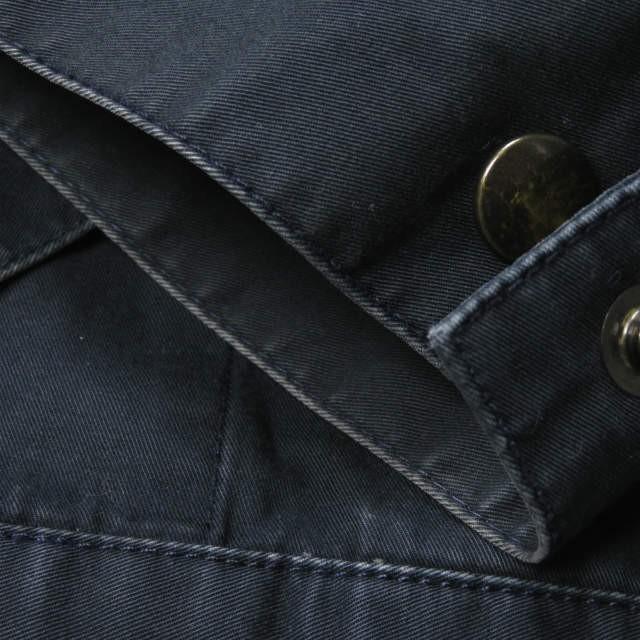 エスダブル S/DOUBLE 日本製 コットンワークジャケット 1140603 US/S JP/M ネイビー ダブルポケット ブルゾン ミリタリー アウター |  | 07