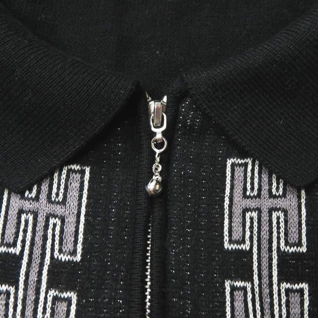 ヘルレイザー HELLRAZOR 19AW Chain Half Zip Knit Sweater ヘルレイザー HELLRAZOR 19AW Chain Half Zip Knit Sweater