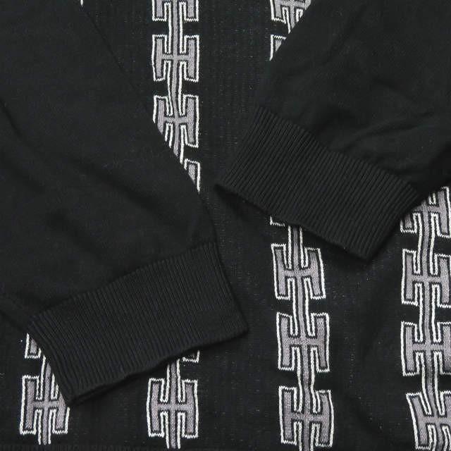 ヘルレイザー HELLRAZOR 19AW Chain Half Zip Knit Sweater ヘルレイザー HELLRAZOR 19AW Chain Half Zip Knit Sweater