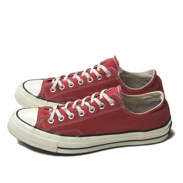 コンバース CONVERSE CT70 CHUCK TAYLOR ALL STAR 1970 OX チャックテイラー オールスター キャンバス 142337C US9.5(28cm) CRIMSON(クリムゾン) レッド : LOOPヤフーショッピング店 - 通販 - Yahoo!ショッピング コンバース CONVERSE CT70 CHUCK TAYLOR ALL STAR 1970 OX チャックテイラー オールスター キャンバス 142337C US9.5(28cm) CRIMSON(クリムゾン) レッド : LOOPヤフーショッピング店 - 通販 - Yahoo!ショッピング