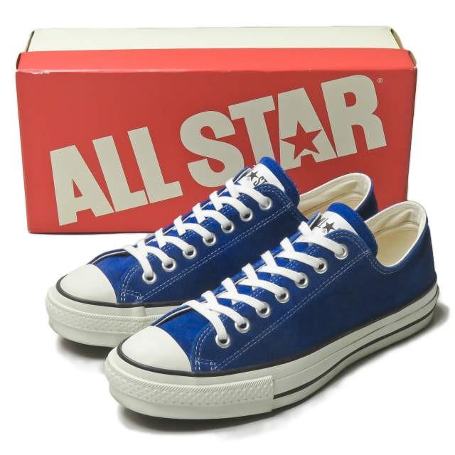 コンバース CONVERSE 日本製 SUEDE ALL STAR J OX スエードオールスタージャパンオックス 7SHD US9(27