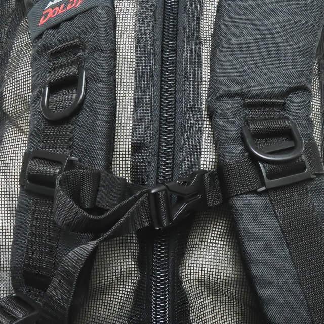 ドルディ DOLDY STONE MESH ストーンメッシュ バックパック ブラック