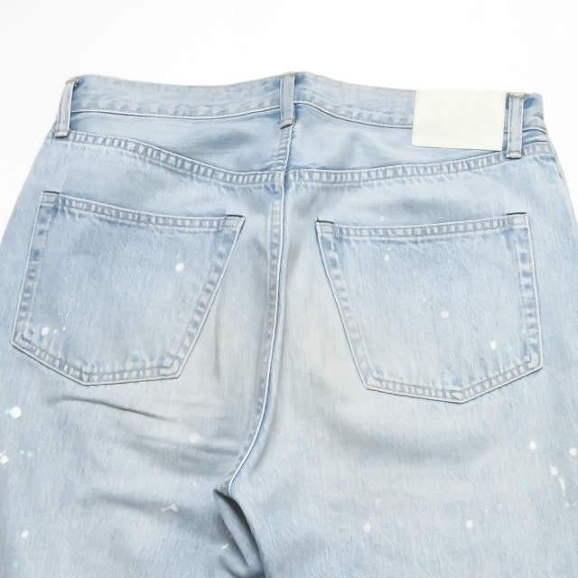 アンユーズド UNUSED 17AW 日本製 Painted Denim Pants ペイントデニム