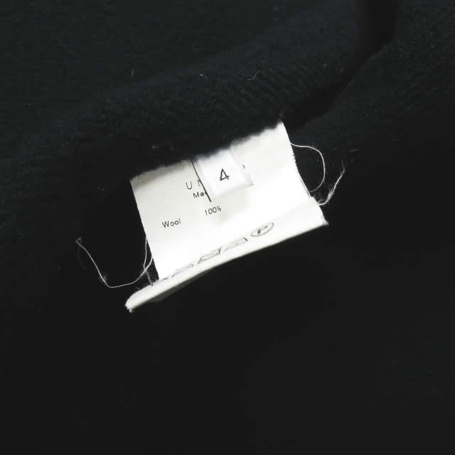 UNUSED アンユーズド 16AW 日本製 Collarless Coat BIGシルエット ウールノーカラーストラップコート US1213 4 ネイビー ☆☆s16312 |  | 08