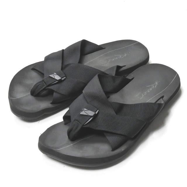 ブラックビーチサンダル リーフ（REEF）（メンズ）サンダル THE RAGLAN CJ3889-BLK ビーチ