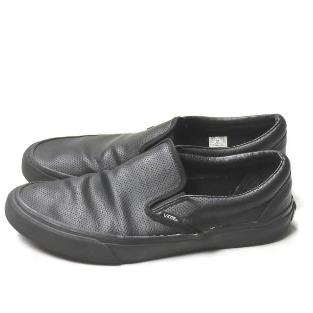 バンズ VANS CLASSIC SLIP-ON Perf Leather パンチングレザー 