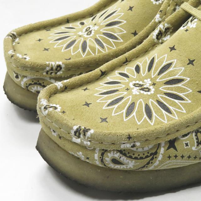 【激レア】シュプリーム クラークス バンダナ柄 ワラビー ペイズリー シュプリーム クラークス Supreme x Clarks 19SS 別注 Bandana