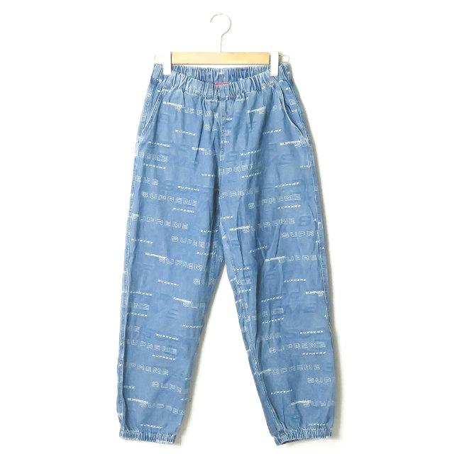 supreme dimensions logo denim skate pant