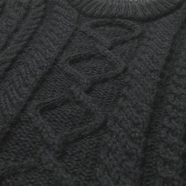 ベドウィン BEDWIN & THE HEARTBREAKERS x GUERNSEY WOOLLENS 別注 MOCK TURTLE-NECK GANSEY CABLE SWEATER “ASHER” ガンジーセーター 1 ケーブルニット |  | 04
